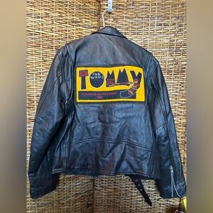 The Who’s Tommy Production Crew- Manzoor Leather Motorcycle Jacket